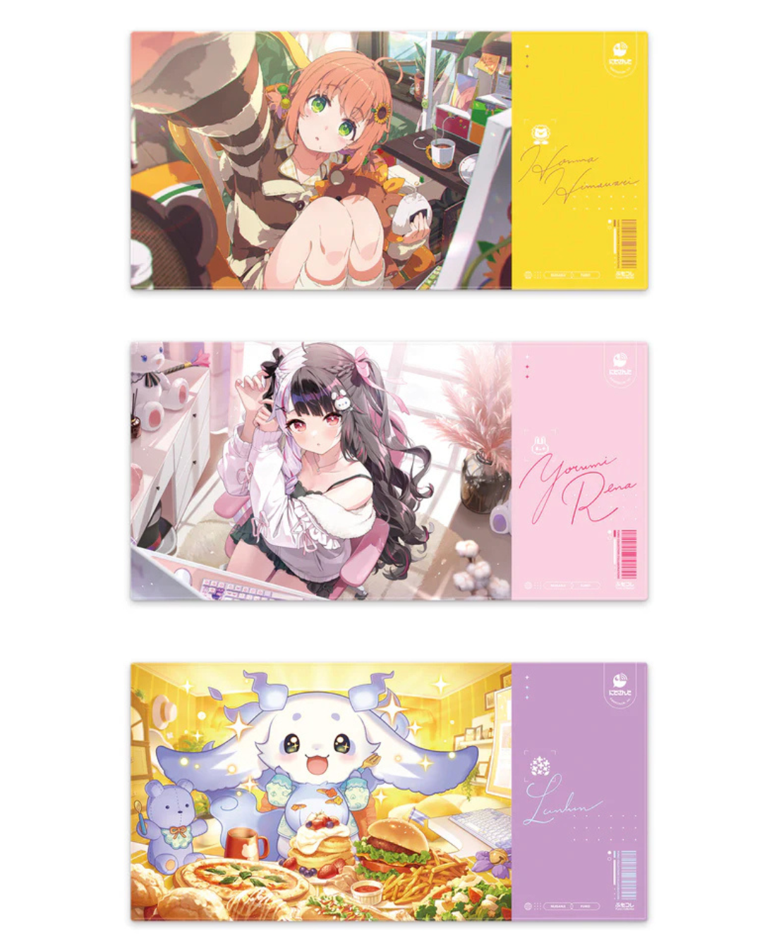 「預訂」Nijisanji x Fumo Collection第3彈 - 鍵帽 / 滑鼠墊