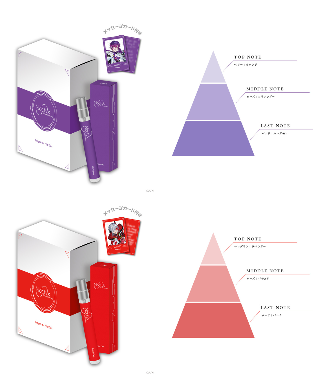 [pre-order]  Nijisanj【Noctyx 3rd Anniversary】Goods (2nd group)