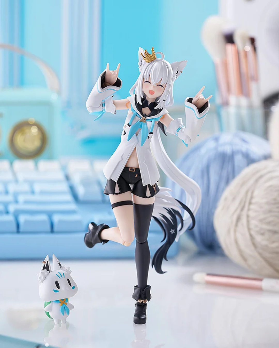 「預訂」[日版][特典版]  Hololive 白上フブキ(Shirakami Fubuki) figma Figure