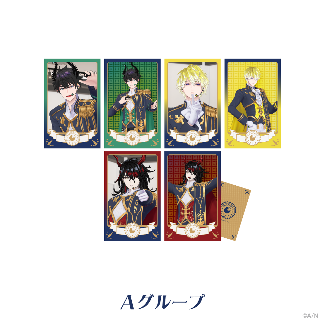 [預訂] Nijisanji 【共通衣装3Dグッズ vol.5】ランダムチェキ風カード Aグループ(隨機卡 A組) [NIJISANJI Official Store 6th Anniversary]