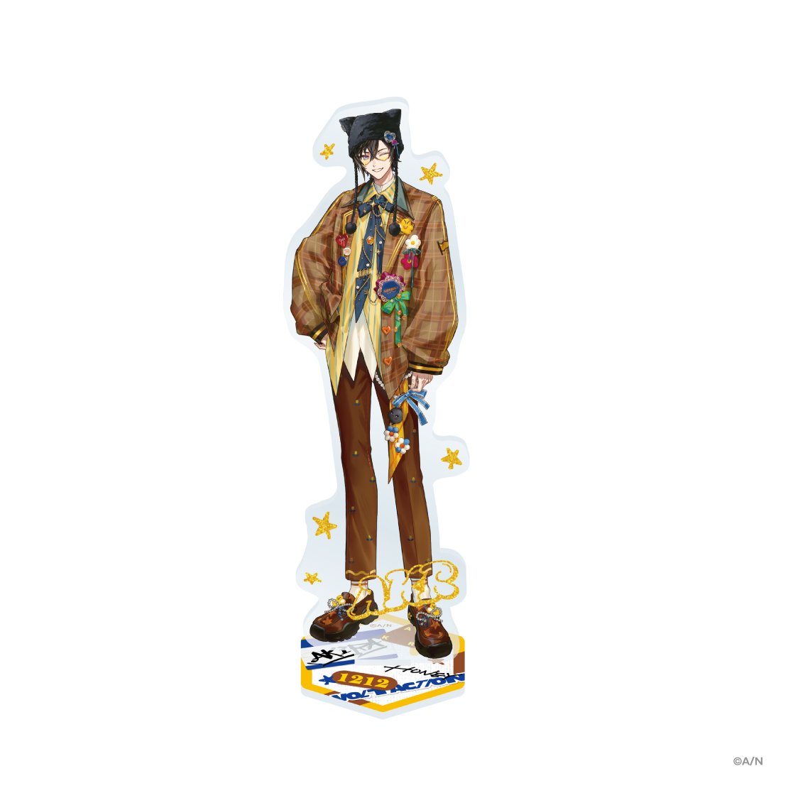 [Pre-order] Nijisanji 【VOLTACTION 2nd LIVE】箔押しアクリルスタンド (Acrylic Standee)