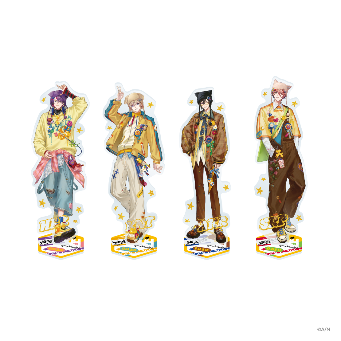 [Pre-order] Nijisanji 【VOLTACTION 2nd LIVE】箔押しアクリルスタンド (Acrylic Standee)