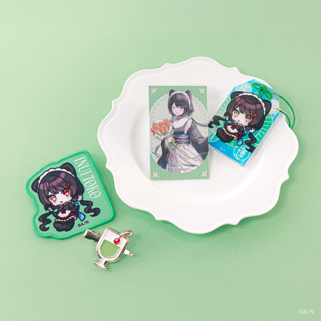 [Pre-order] Nijisanji 【Inui Toko Celebration Goods】Amulet & Photo Card