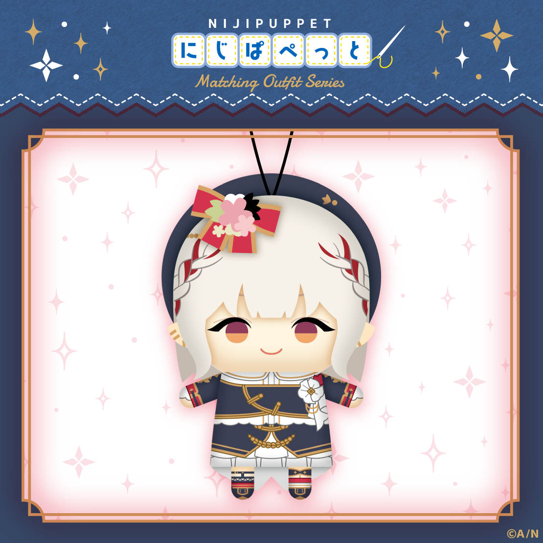 [Pre-order]  Nijisanji【にじぱぺっと 共通衣装シリーズ】Nijipuppet Matching Outfit Series A Group - Puppet Plushie KeyChain