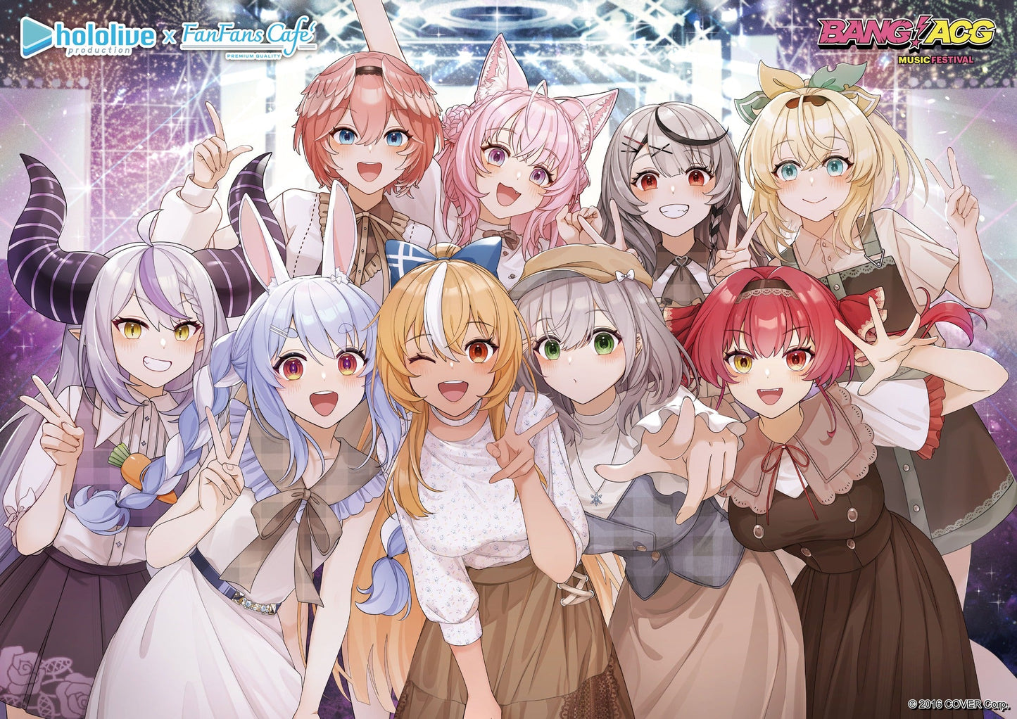 「現貨」hololive [現地場販] BANG!ACG音樂祭 - 會場限定商品 -3期生/holoX