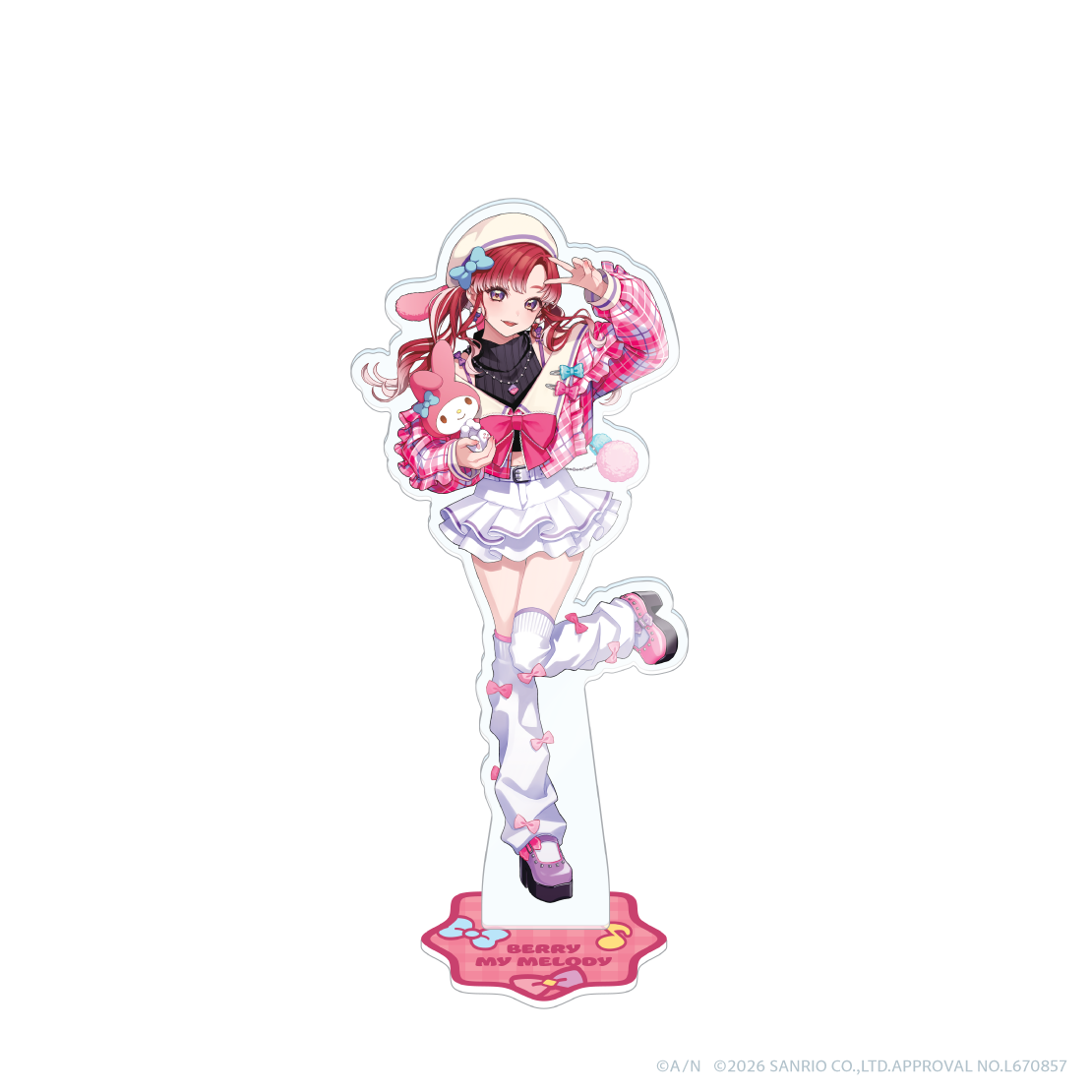 [預訂] Nijisanji 【Speciale×サンリオキャラクターズ】アクリルスタンド (壓克力立牌)