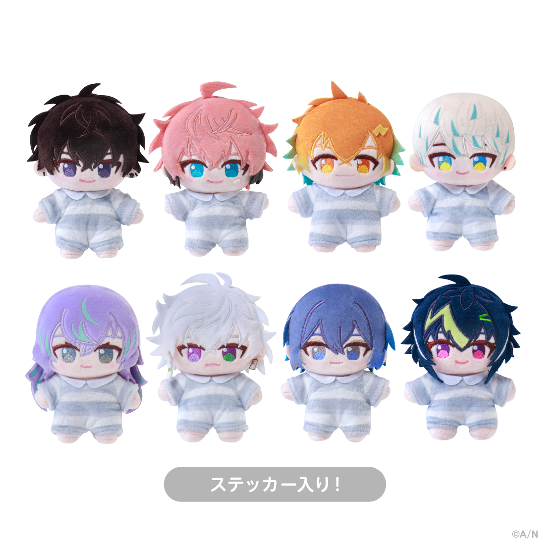 [預訂] Nijisanji 【MECHATU-A 1st LIVE】ポージングぬいぐるみ(公仔)【MECHATU-A 1st LIVE "Over Drive!"】