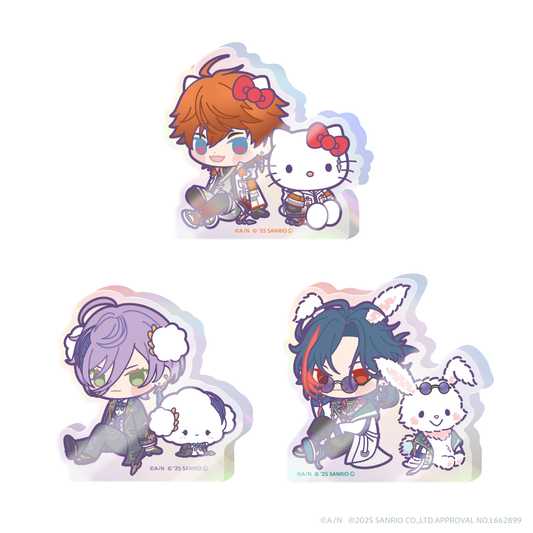 [Pre-order] Nijisanji 【3SKM×サンリオキャラクターズ】Mini Acrylic Brick