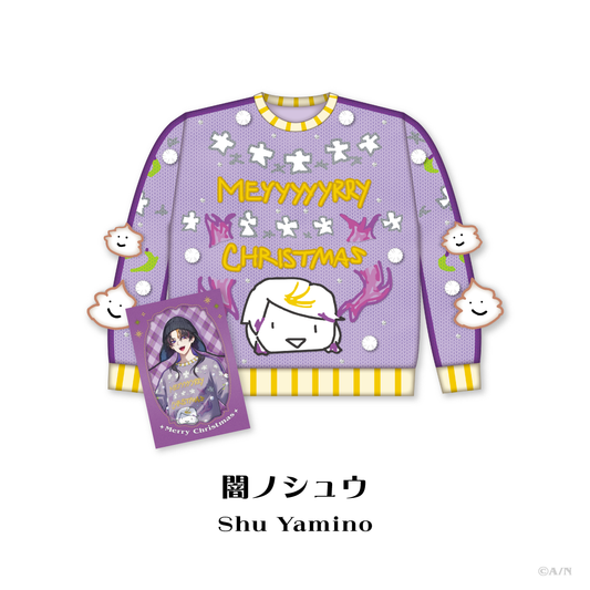 [預訂] Nijisanji 【Christmas Wear 2026】セーター(毛衣(附聖誕賀卡)) 闇ノシュウ (Shu Yamino)