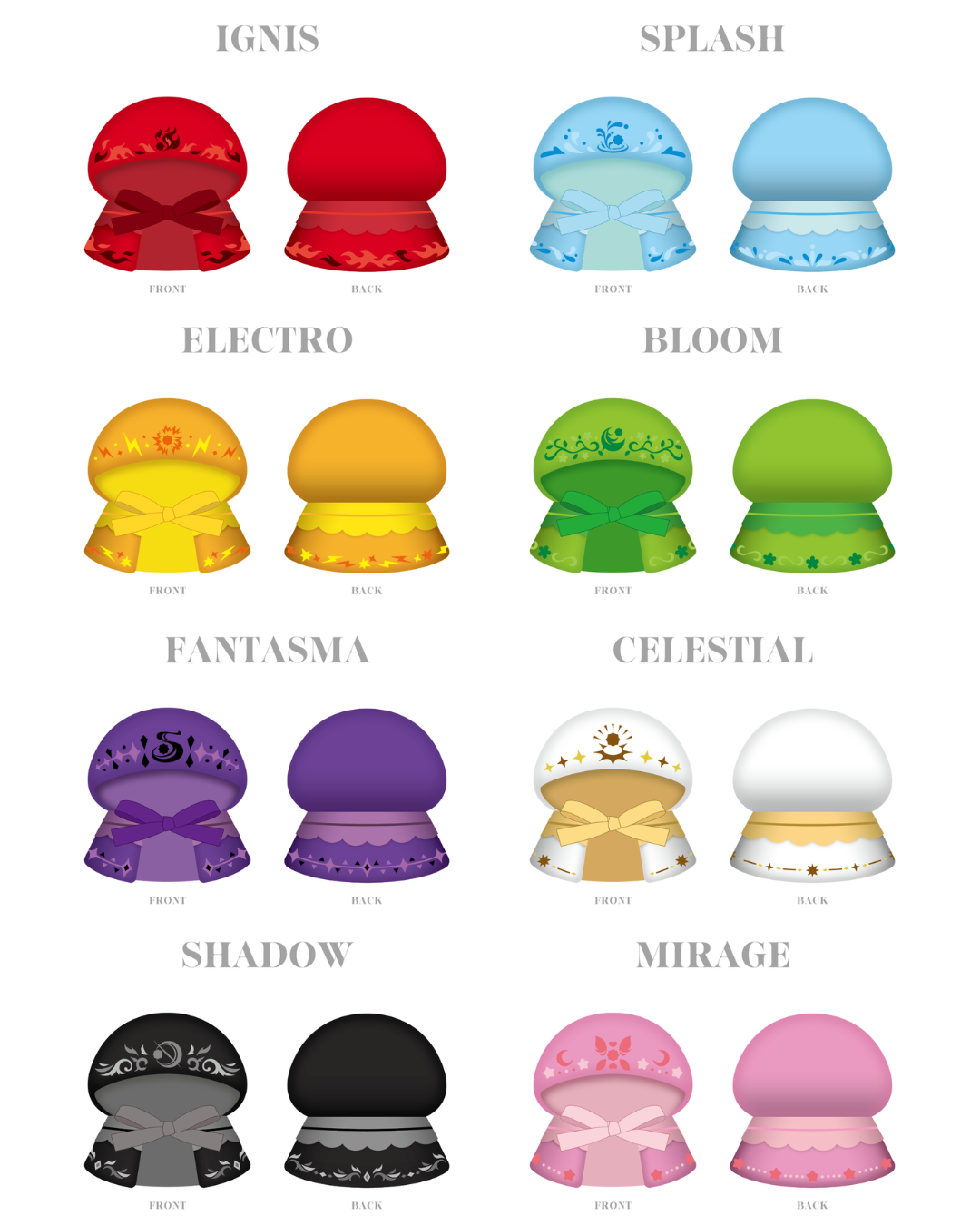 「預訂」 NIJISANJI [にじさんじ 8th Anniversary] - 亞克力襟章架/A4File/にじぱぺ外套