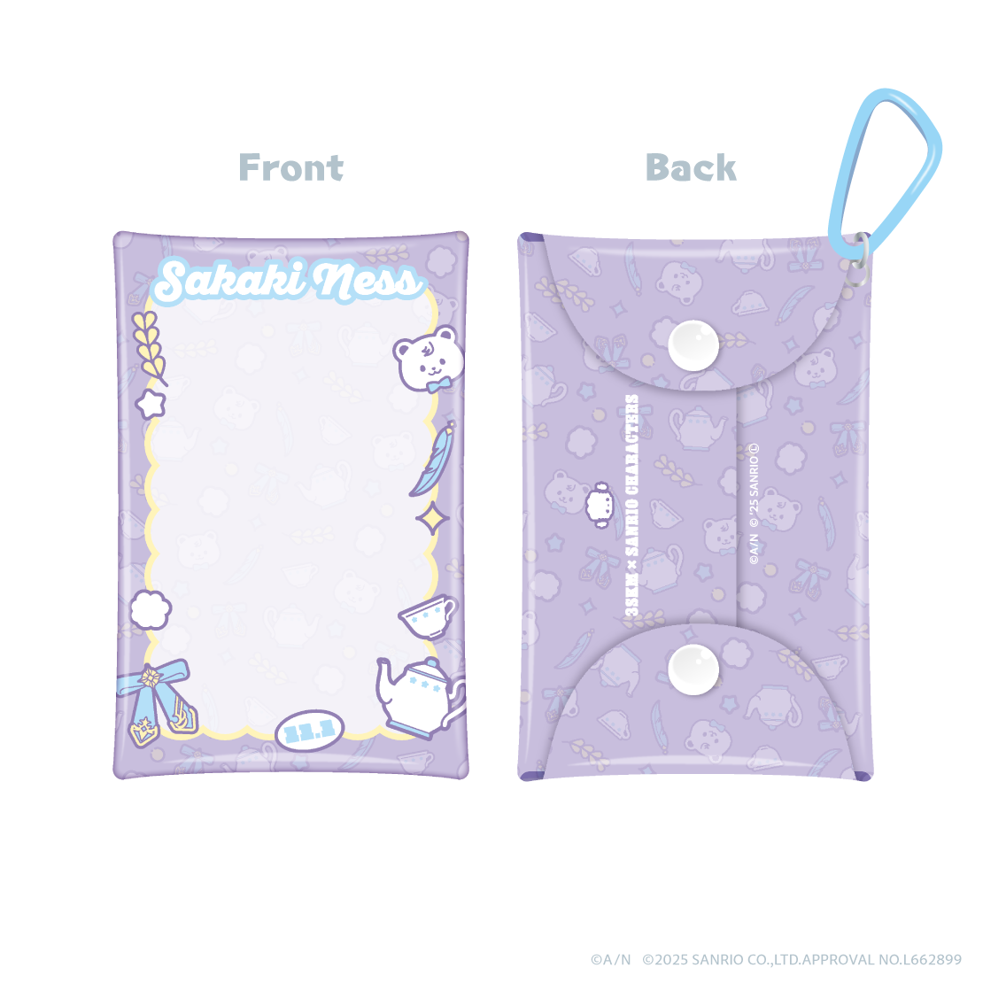 [Pre-order] Nijisanji 【3SKM×サンリオキャラクターズ】Multipurpose Pouch