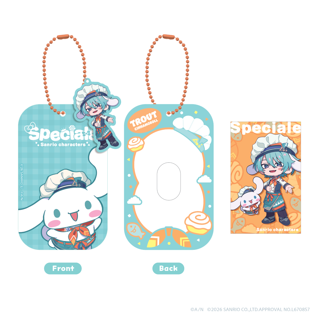 [Pre-order] Nijisanji 【Speciale×サンリオキャラクターズ】アクリルパスケース(Acrylic ID Case)