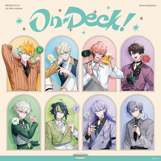 [預訂] Nijisanji MECHATU-A 1st Mini Album「On-Deck!」MECHADE-K盤［Nijisanji 官方特典］