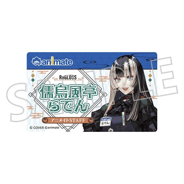 [預訂]hololive 儒烏風亭らでん(Juufuutei Raden) アニメイトラシック福岡天神宣伝大使(animate 福岡天神 Lasic 店宣傳大使)