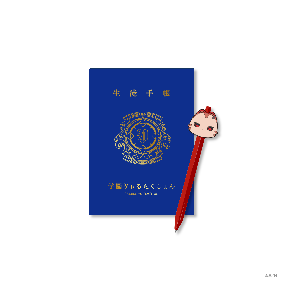 [Pre-order] Nijisanji [School Voltation] Student Notebook & Ballpoint Pen Set

