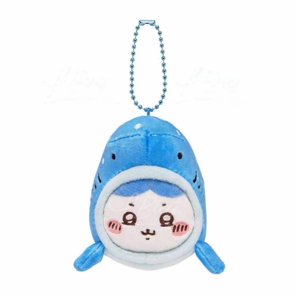 [In-stock] Chiikawa Aquarium Series Hachiware Plushie keychain