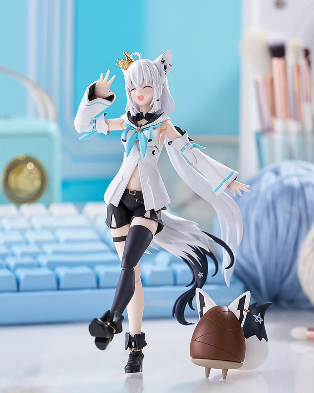 「預訂」[日版][特典版]  Hololive 白上フブキ(Shirakami Fubuki) figma Figure