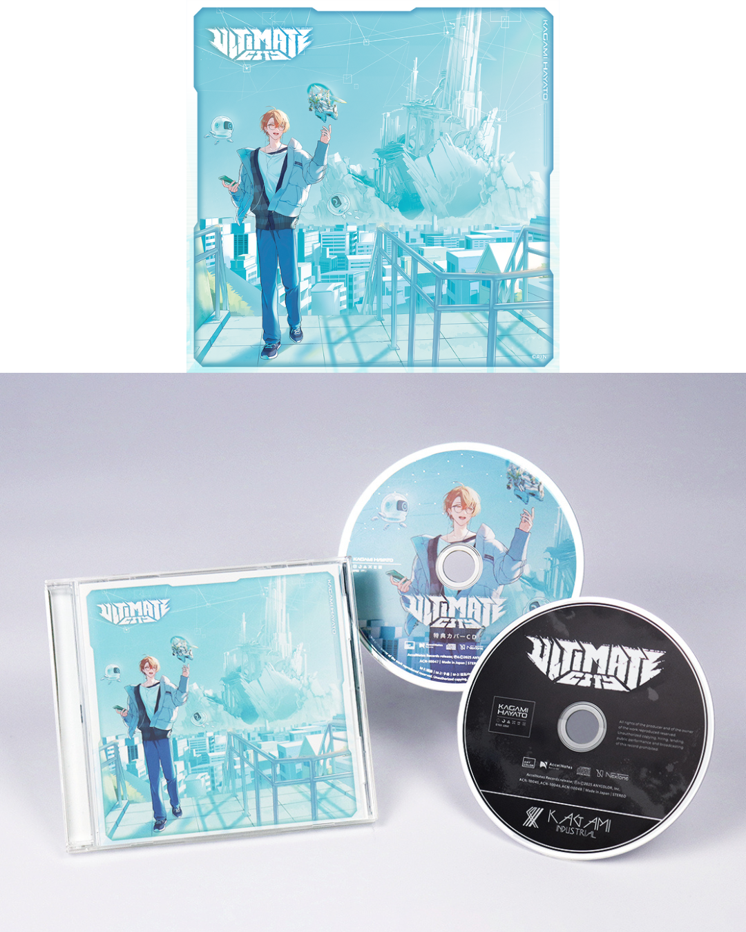 「預訂」Nijisanji [加賀美ハヤト(Hayato Kagami) 1st Mini Album「ULTIMATE CITY」] CD