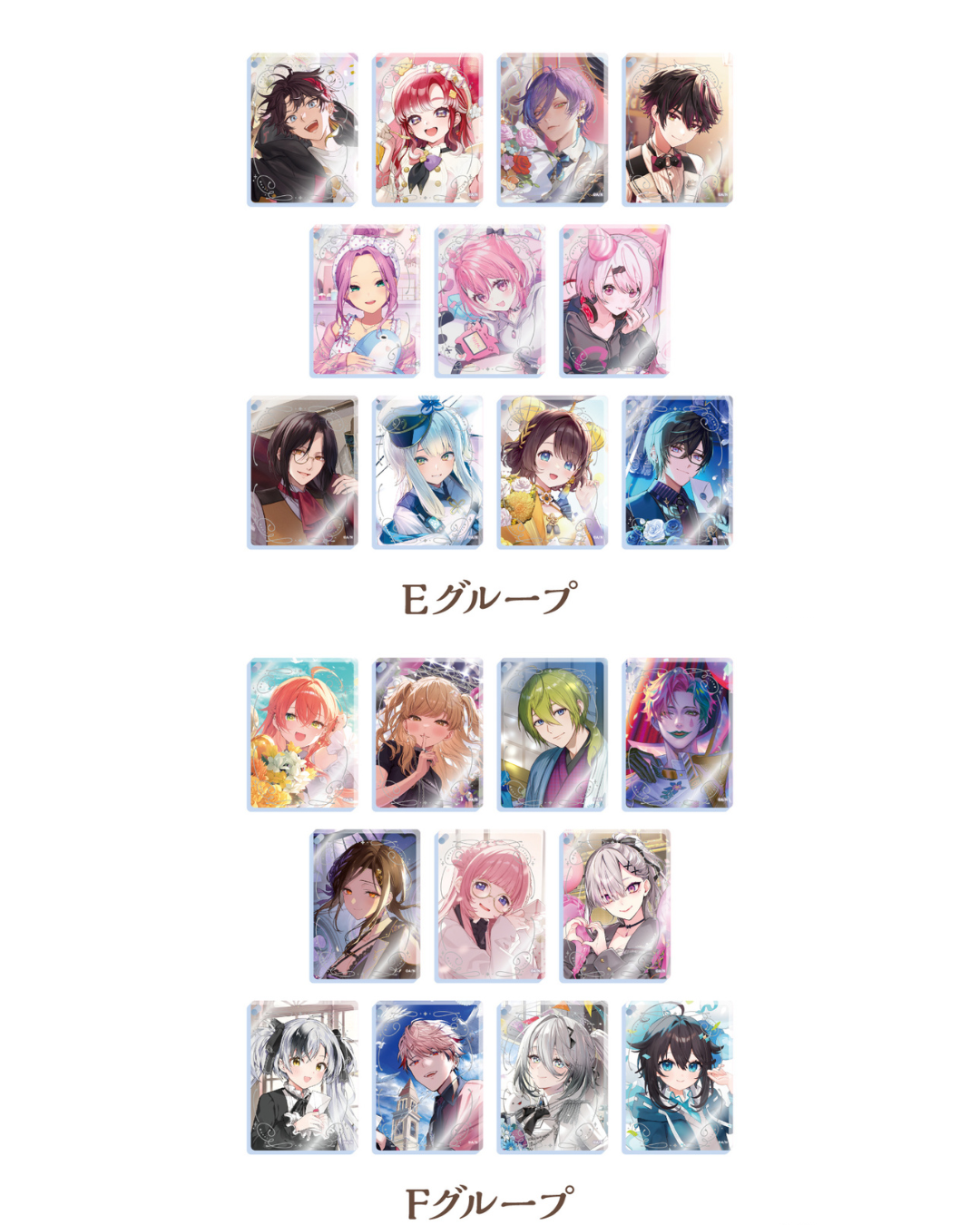 「預訂」Nijisanji [ノスタルジアコレクション2025] Nostalgia Collection 2025 周邊 - 亞克力匙扣(C-D組) [存庫販售]