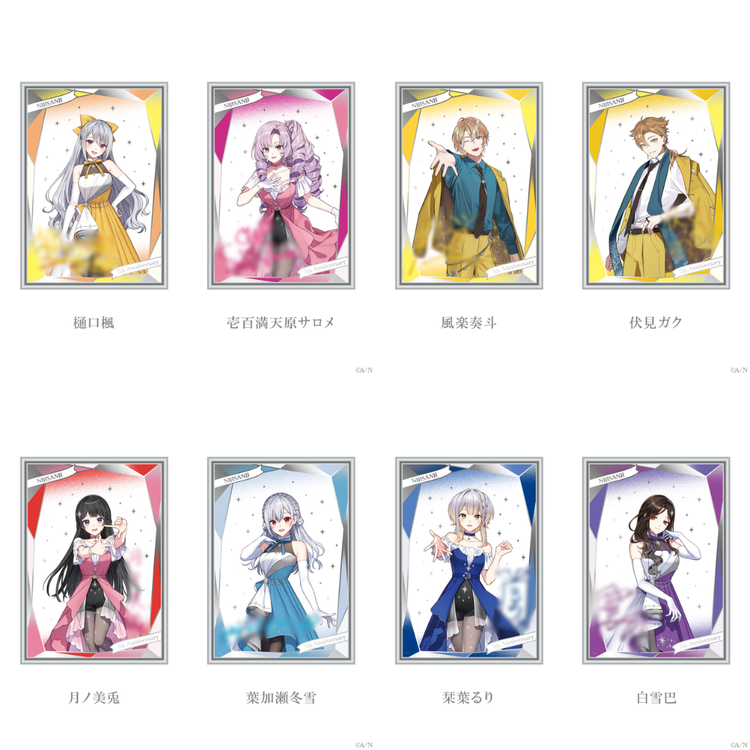 [pre-order] Nijisanji 【Nijisanji 7th Anniversary】part3 - Half-width Tapestry /Mini gift set /Mirror acrylic board