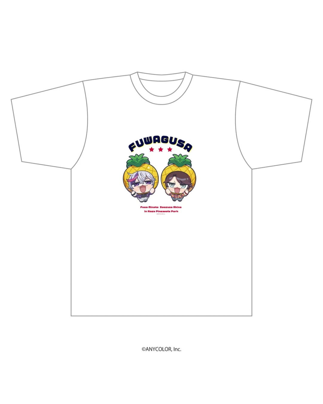 [pre-order]  NIJISANJI 不破湊&三枝明那「ふわぐさ×ナゴパイナップルパーク」Goods
