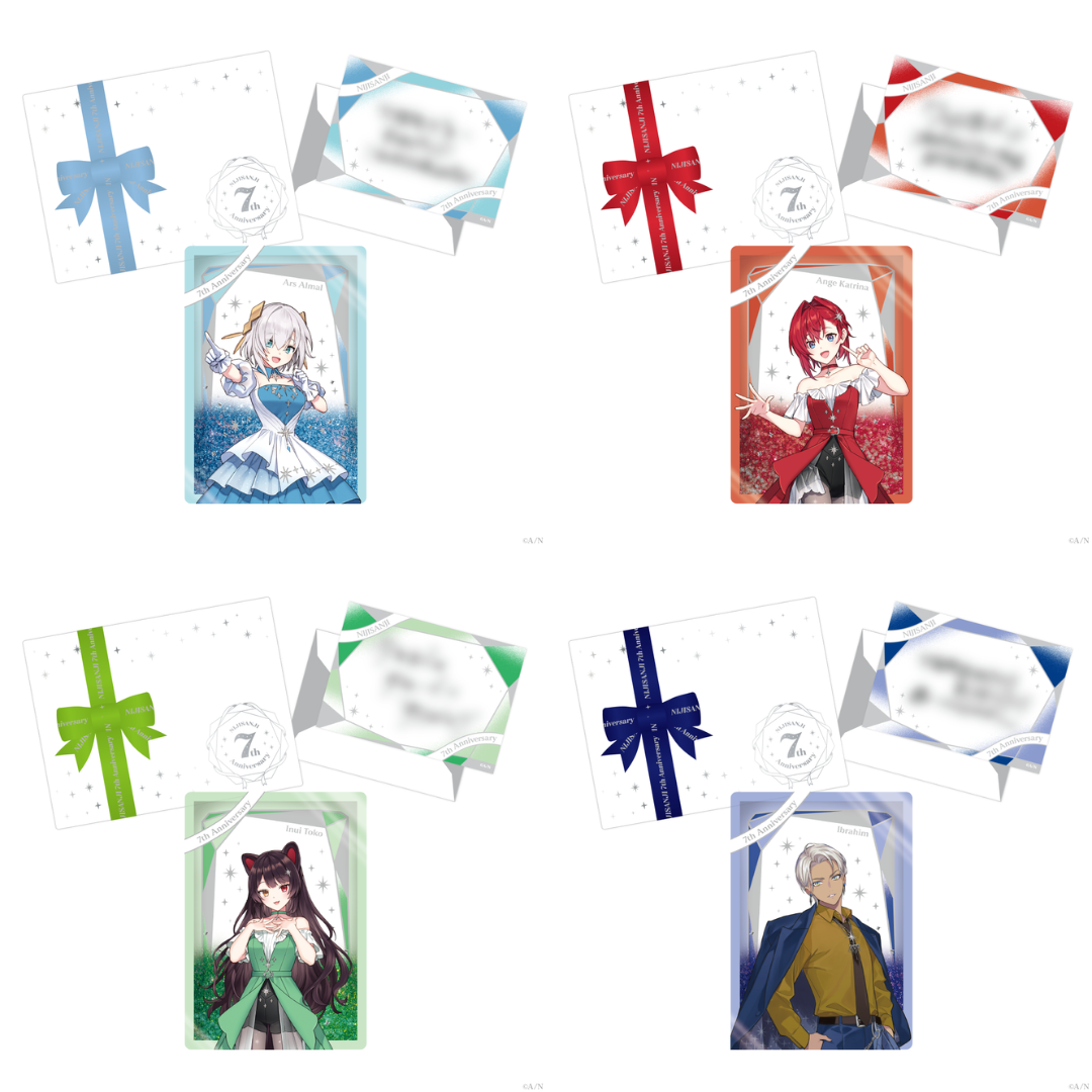 [pre-order] Nijisanji 【Nijisanji 7th Anniversary】part3 - Half-width Tapestry /Mini gift set /Mirror acrylic board