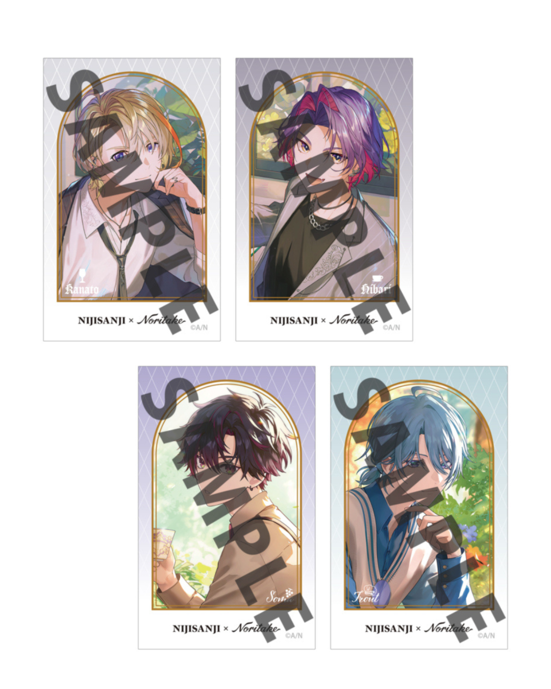 [Pre-order] Nijisanji x AMNIBUS [Noritake] Collaboration Cup & Saucer