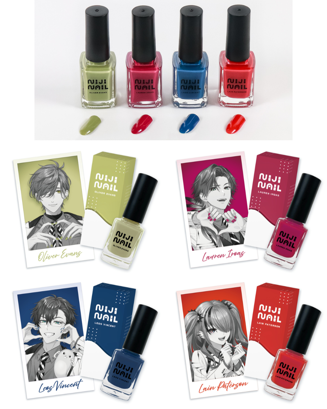  [pre-order] Nijisanji  Nail Polish [re-sale]