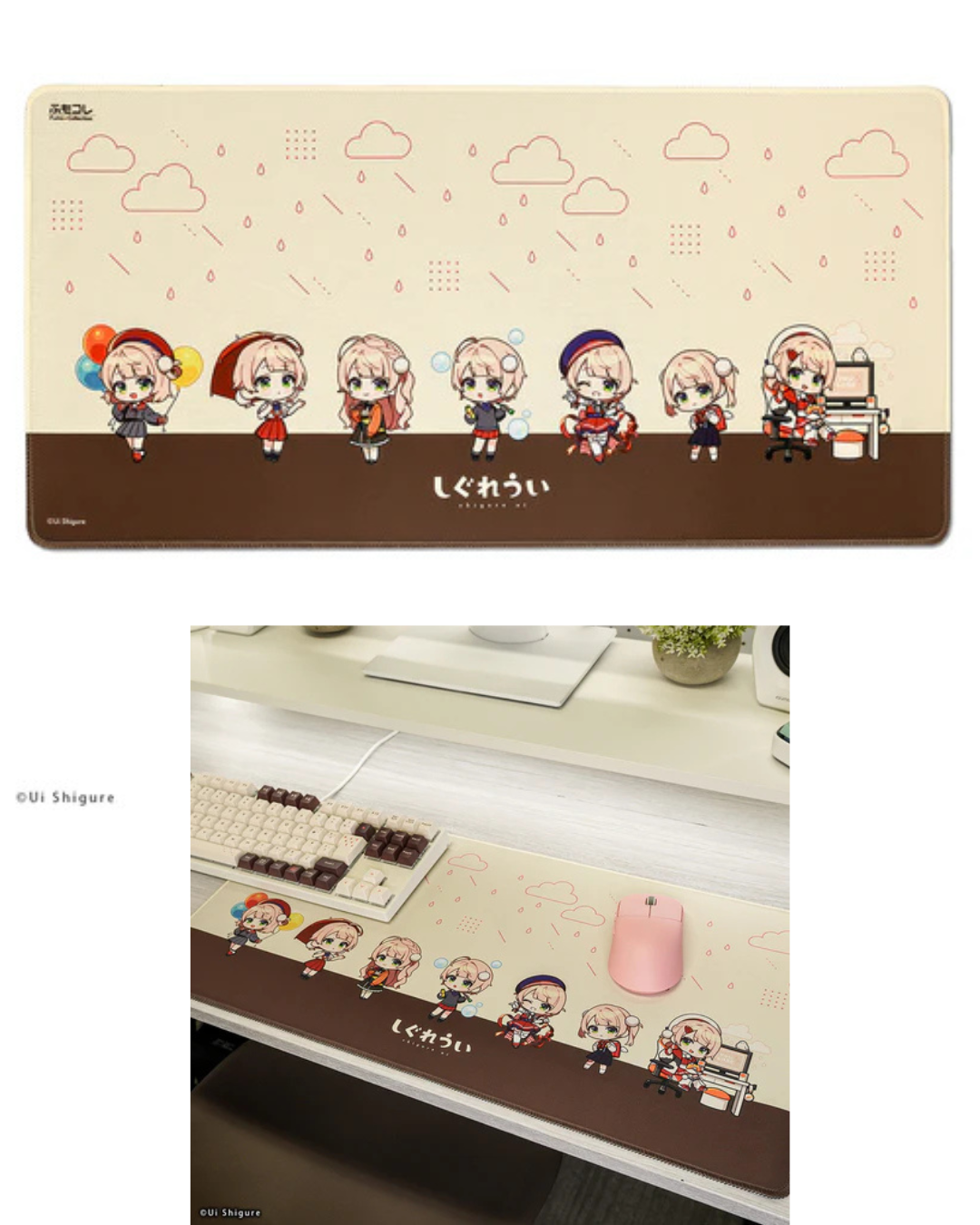 「預訂」しぐれうい (時雨羽衣) x ふもコレ(Fumo Collection) - Keyboard 周邊