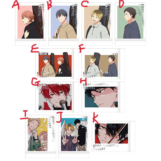 現貨「現地場販」ギヴン展 -given exhibition-  特典 PREMIUM