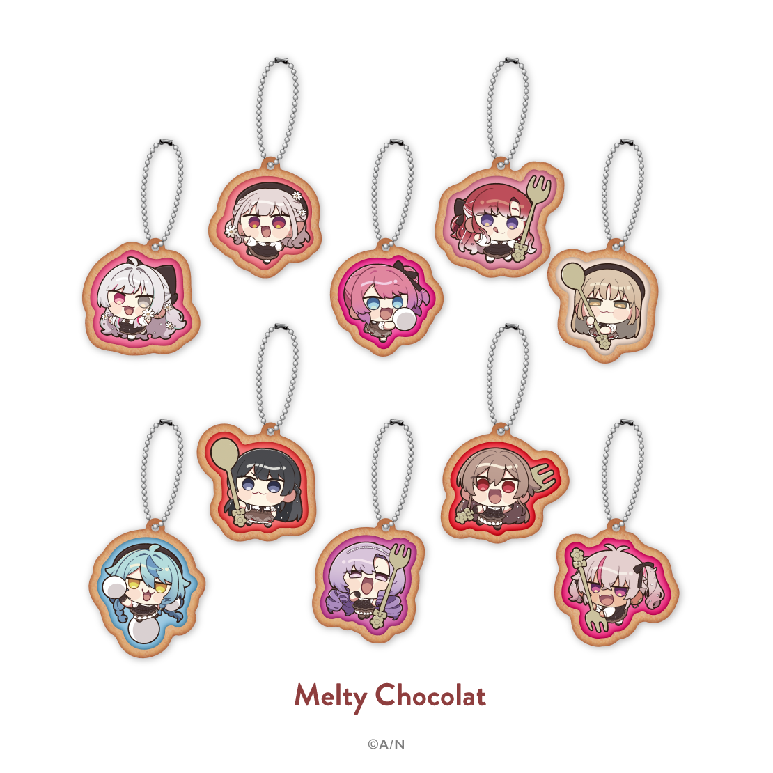 [Pre-order] Nijisanji 【Nijisanji 8th】キーホルダー (keychain) Melty Chocolat