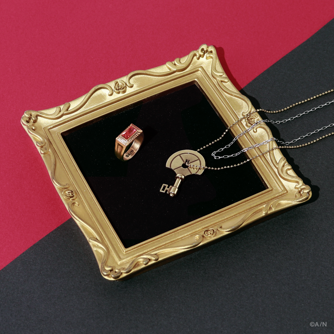 [預訂] Nijisanji 【Lauren Iroas Celebration Goods】リング＆ネックレスセット (戒指＆項鏈)