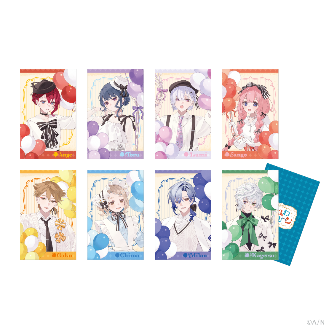 [預訂] Nijisanji 【ふわふわバルーン】ランダムフォト風カード(隨機卡)