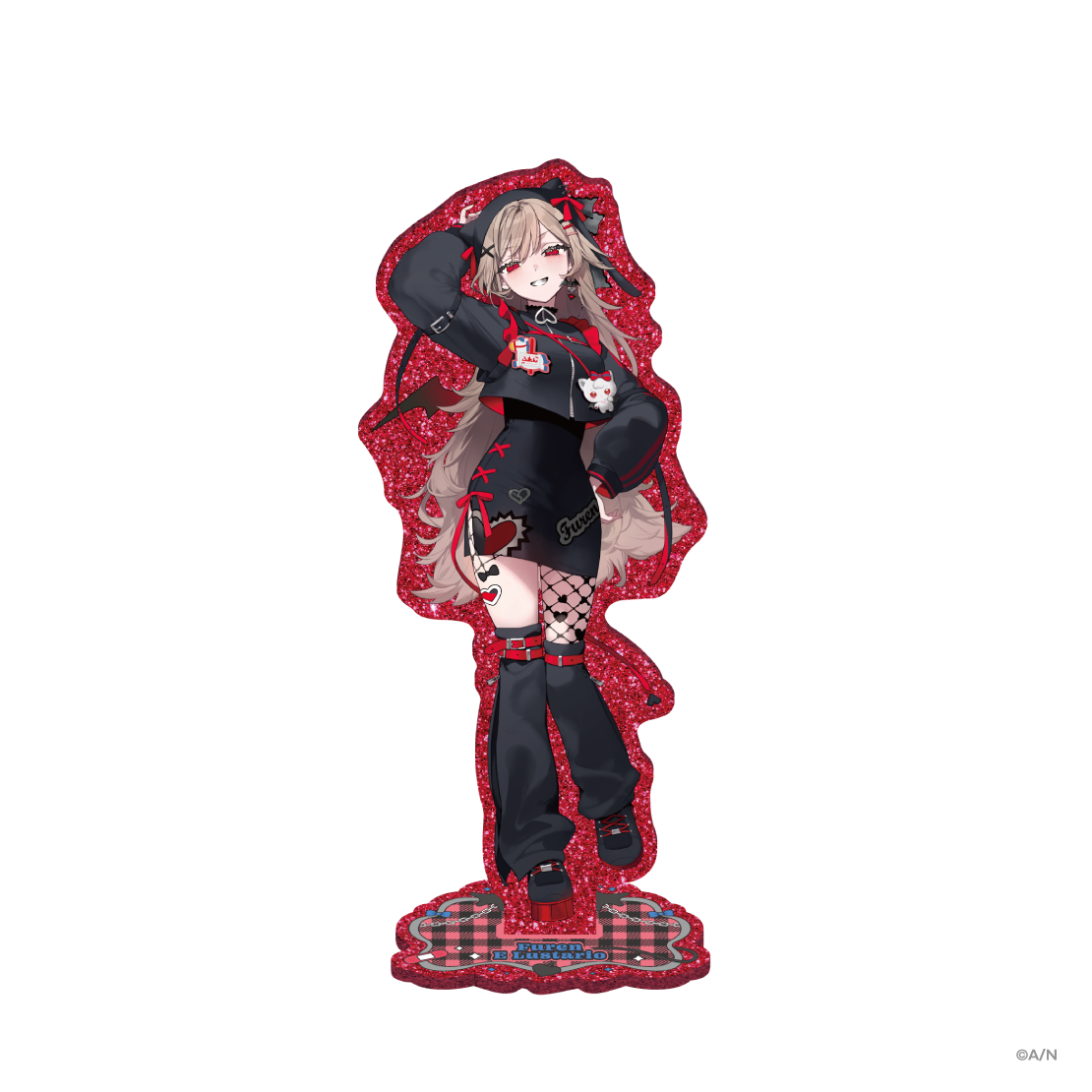 [預訂] Nijisanji 【Devilish Nightmare】グリッターアクリルスタンド (壓克力立牌)