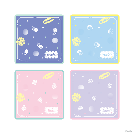 [Pre-order] Nijisanji 【ぽっぴん！すぷれあ】Mini Handkerchief