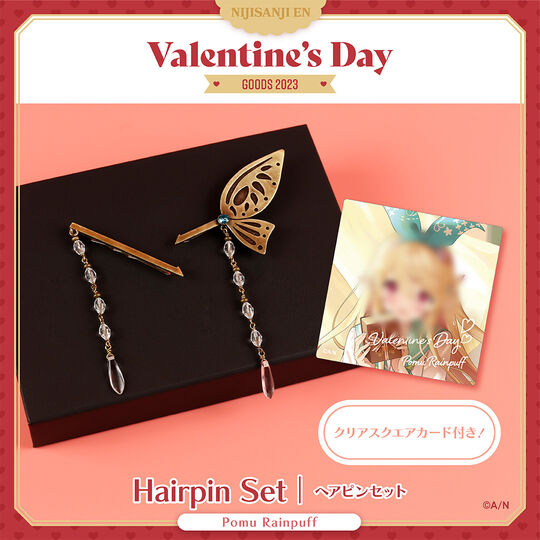 [In-stock]  Club NIJISANJI EN [Valentine's Day 2023]  Acrylic Stand /hair pin/Ring/Necklace