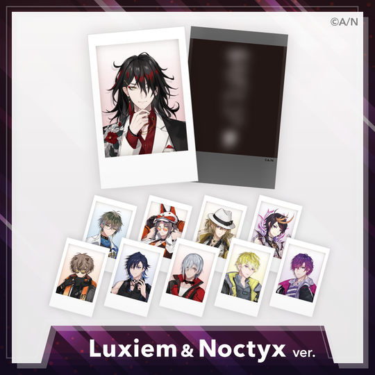 「現貨」Nijisanji 【NIJISANJI EN Unit Art】 Luxiem & Noctyx Cheki (揀款)