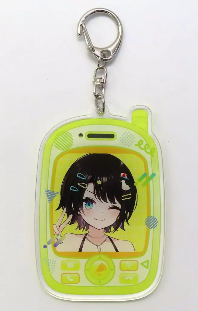 [In-stock] Hololive x lawson acrylic keychain - Oozora Subaru