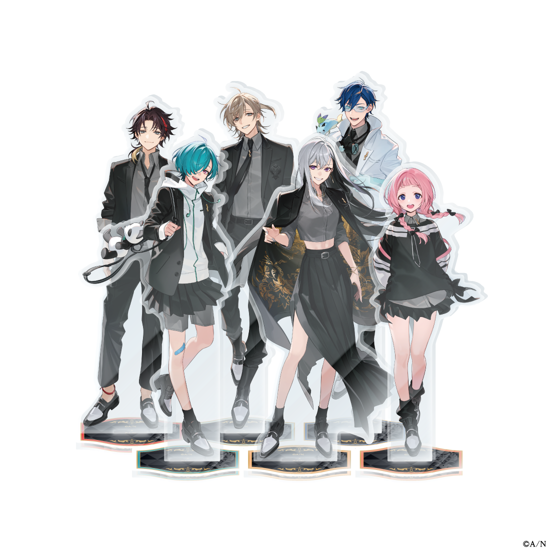 [預訂] Nijisanji 【劇場版 七次元生徒会！】アクリルスタンド (壓克力立牌)