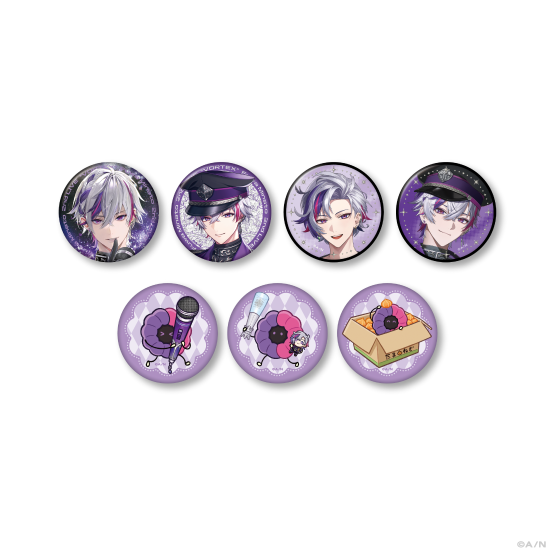 [Pre-order] Nijisanji 【不破湊 2nd LIVE “VORTEX”】Random Badge