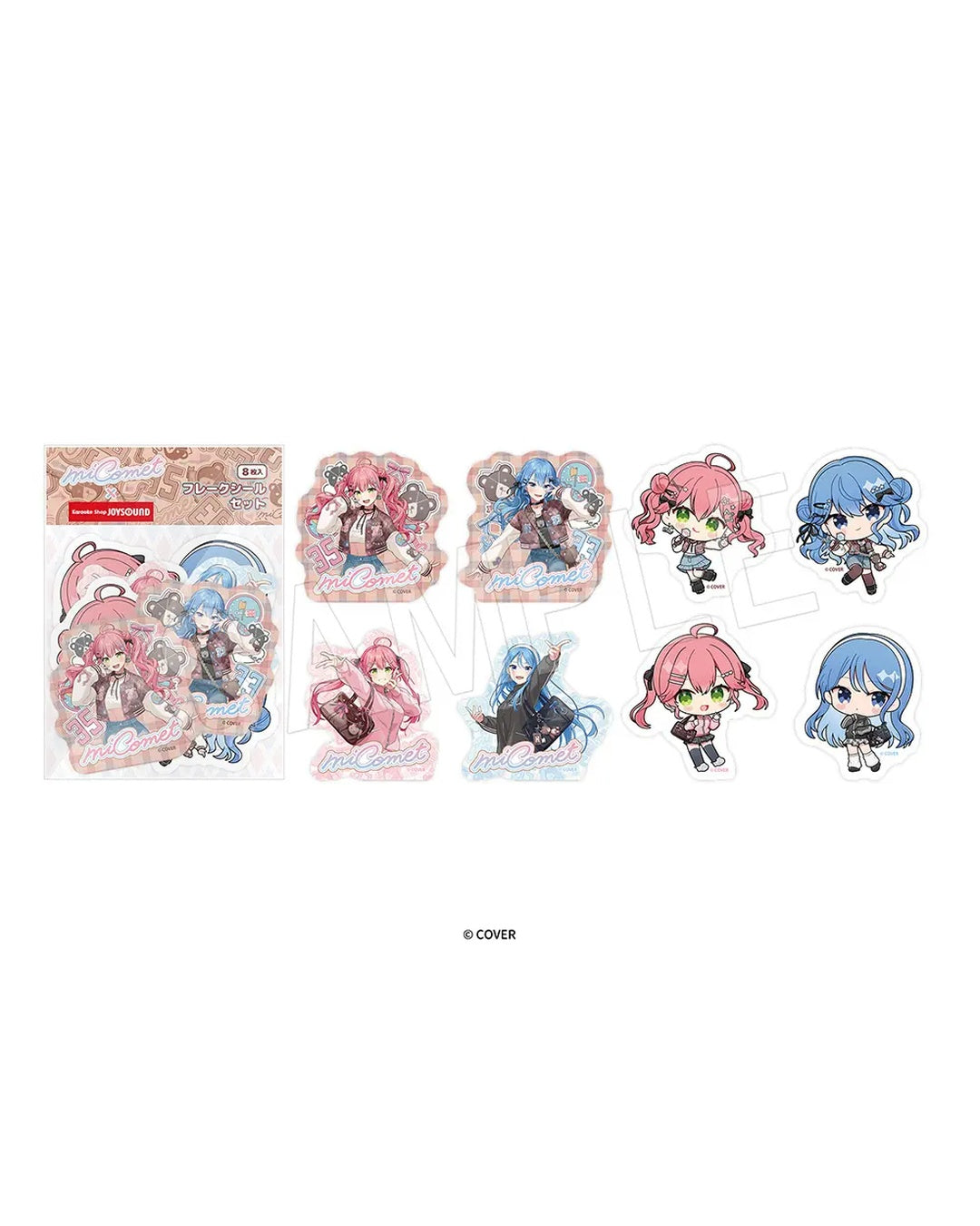 「預訂」hololive miComet x カラオケショップ JOYSOUND 通販周邊