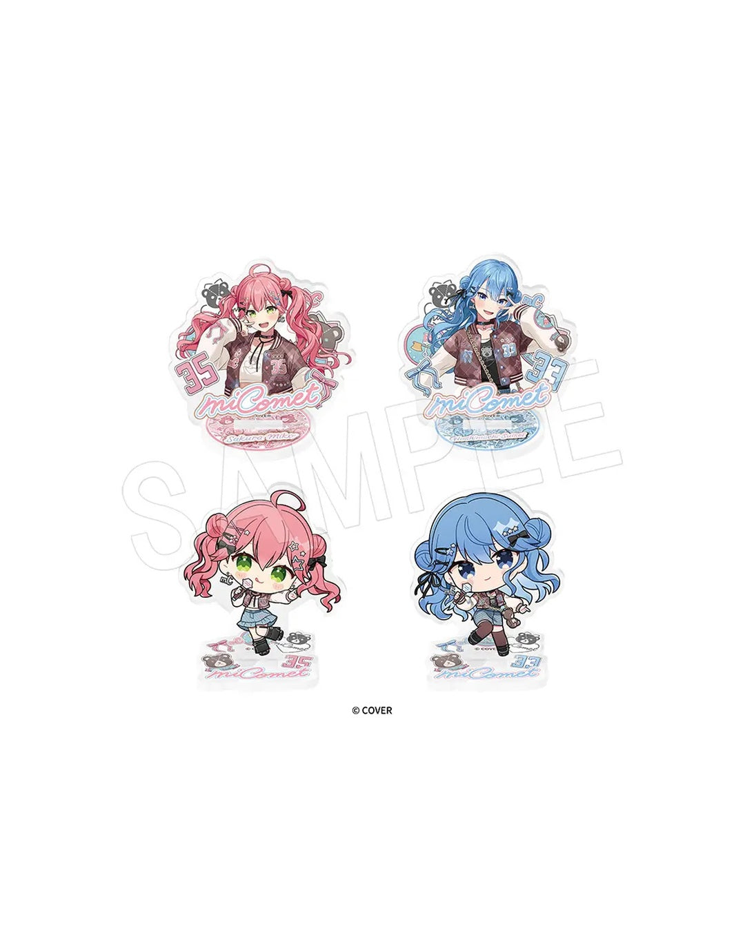 「預訂」hololive miComet x カラオケショップ JOYSOUND 通販周邊