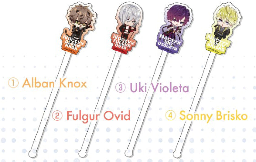 [In-stock] Noctyx × #まねきねこ -Acrylic Stand/magnet/Acrylic stirring rod/A4 file