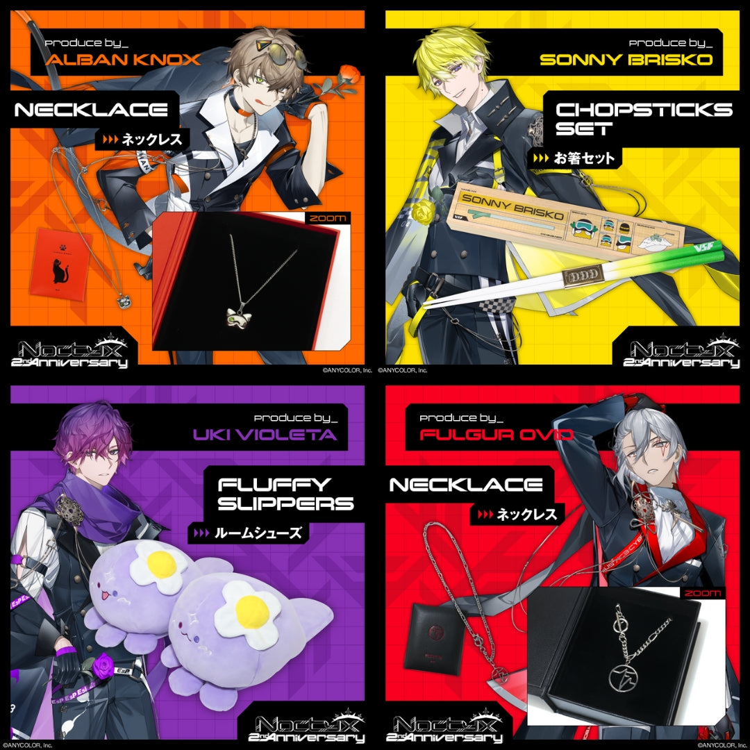 現貨」Nijisanji [Noctyx 2nd Anniversary] 商品 – Modelmakerhk.Shop