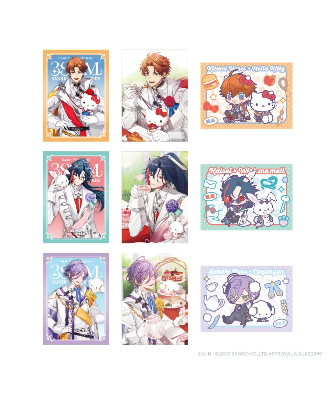  [pre-order]  Nijisanji  [3SKM × Sanrio] Goods
