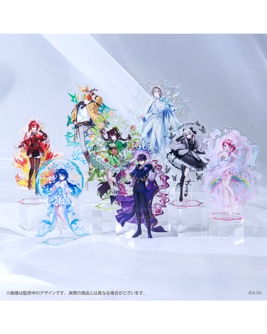 「預訂」 NIJISANJI [にじさんじ 8th Anniversary] - 亞克力立牌/貼紙Set