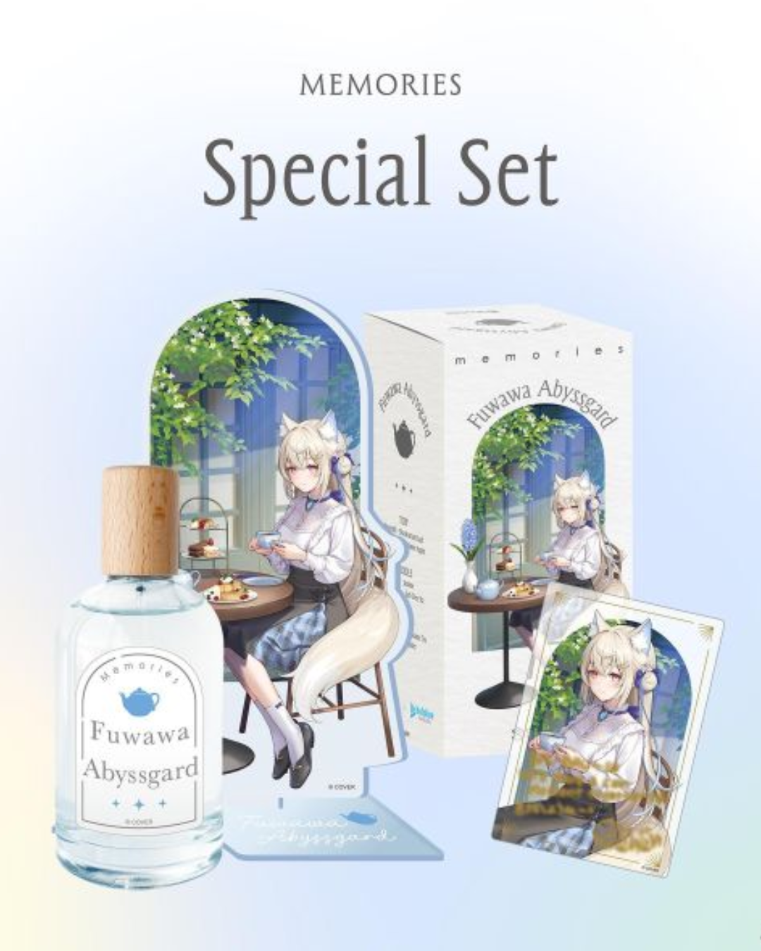 [pre-order] Hololive x SPcollect MEMORIES Fragrance (Fuwawa Abyssgard & Mococo Abyssgard)