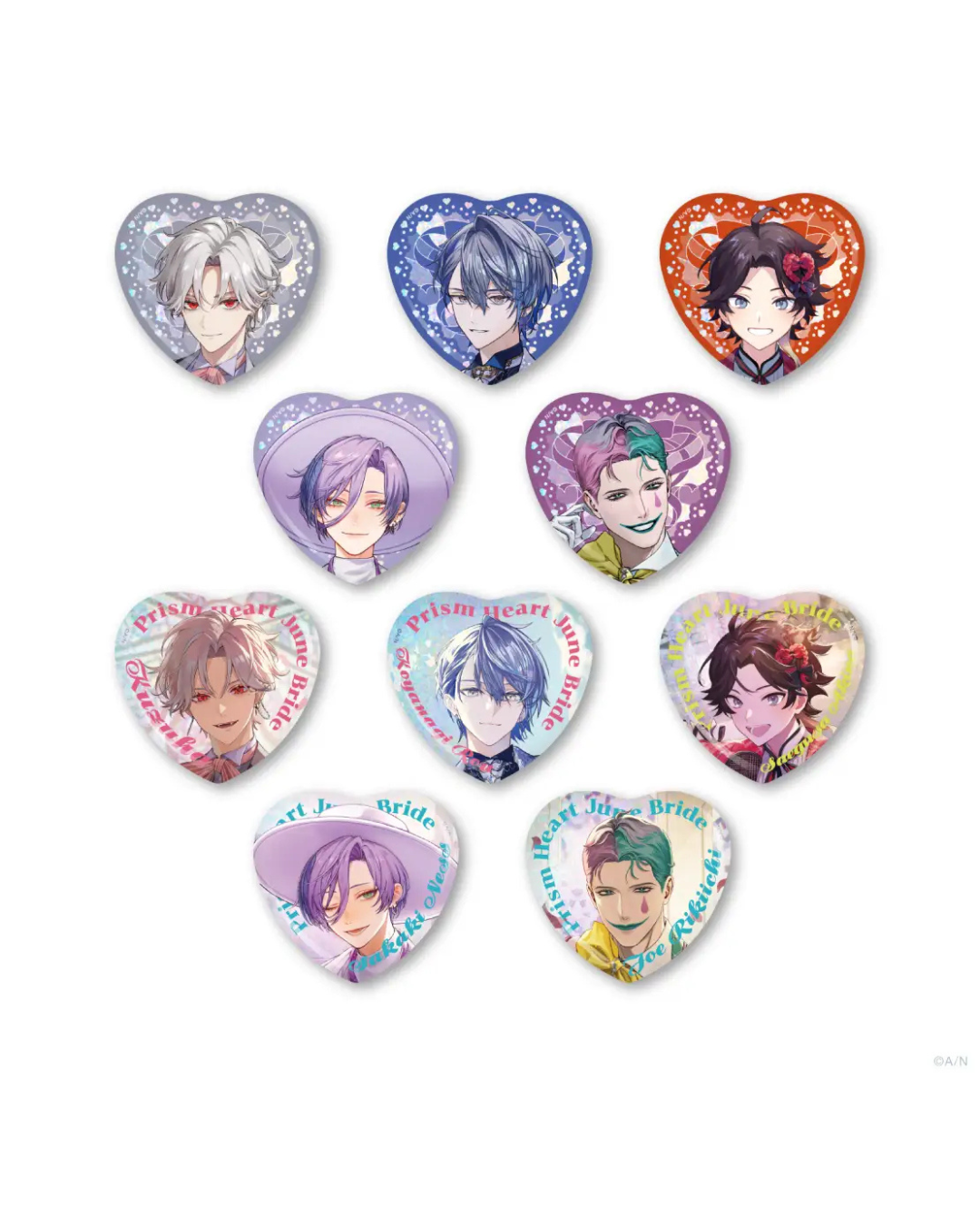 pre-order] Nijisanji 【Prism Heart June Bride】Goods