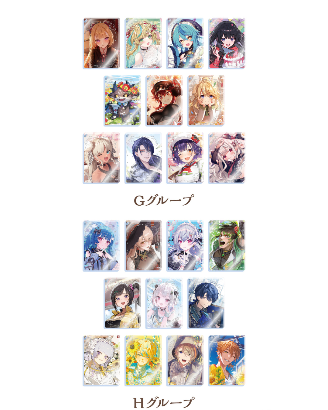 「預訂」Nijisanji [ノスタルジアコレクション2025] Nostalgia Collection 2025 周邊 - 亞克力匙扣(C-D組) [存庫販售]