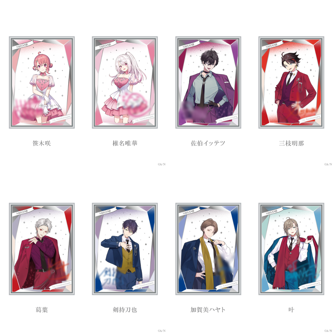 [pre-order] Nijisanji 【Nijisanji 7th Anniversary】part3 - Half-width Tapestry /Mini gift set /Mirror acrylic board